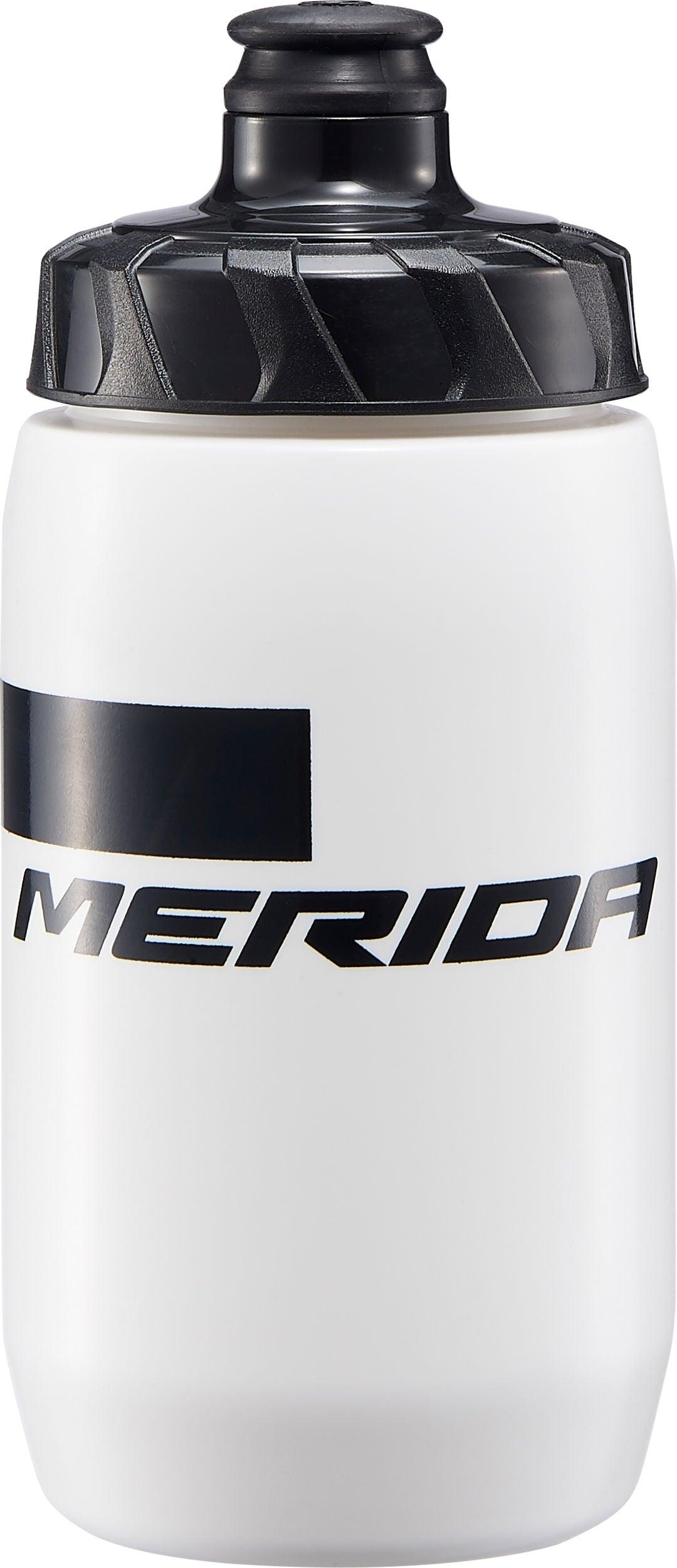 Merida Stripe Classic Bottle (White/Black) | Cycling Gears Hub