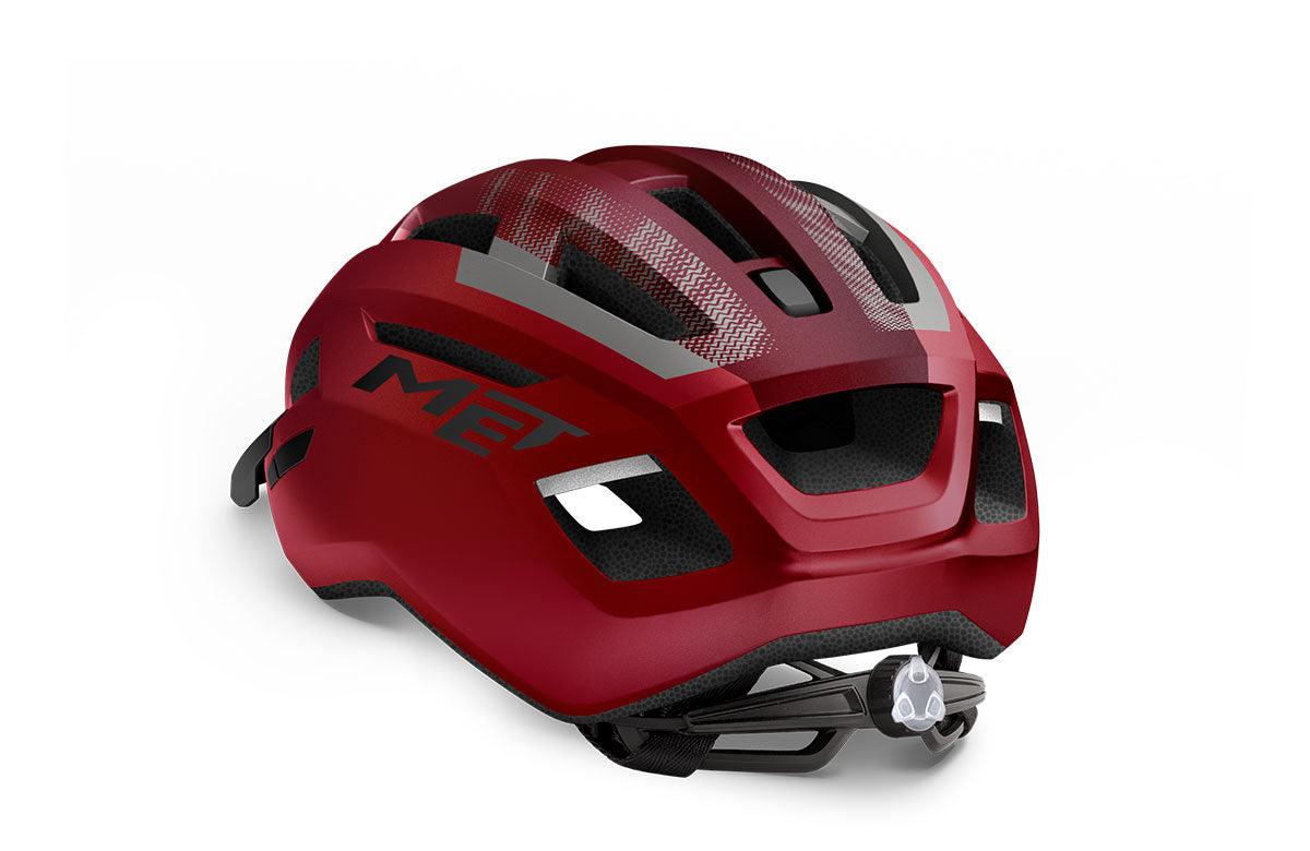 MET Allroad Commute Cycling Helmet (Red/Black/Matt) | Cycling Gears Hub