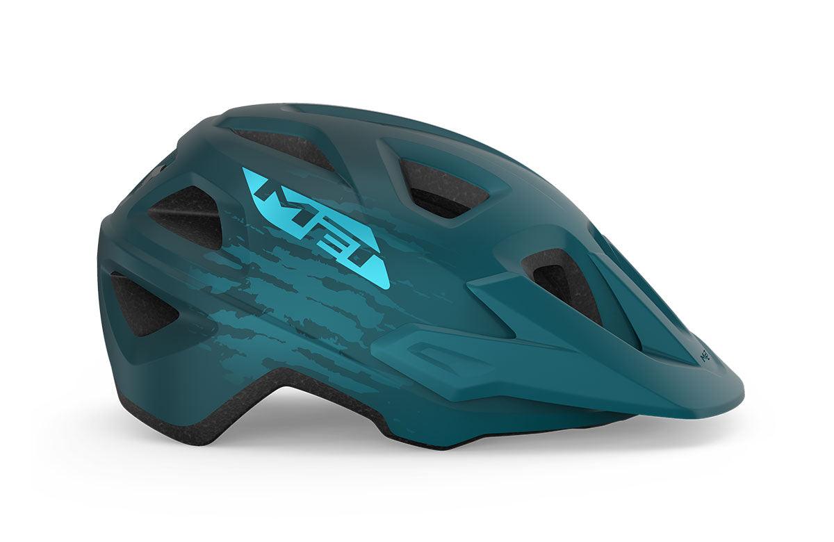 MET Echo MIPS MTB Cycling Helmet (Petrol Blue Matt) | Cycling Gears Hub