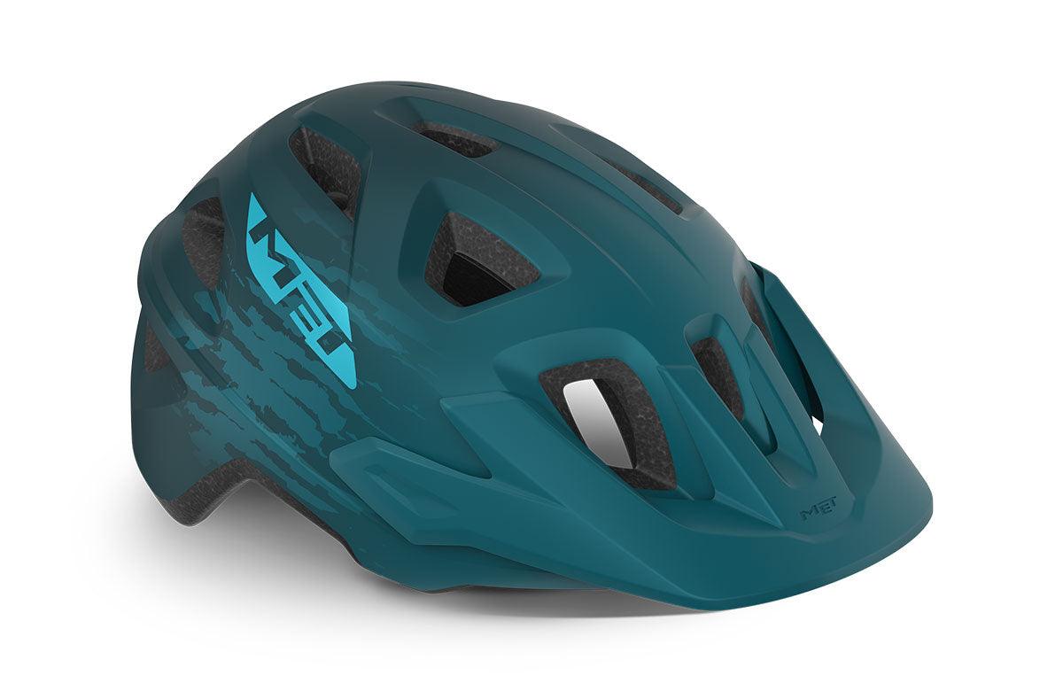 MET Echo MIPS MTB Cycling Helmet (Petrol Blue Matt) | Cycling Gears Hub