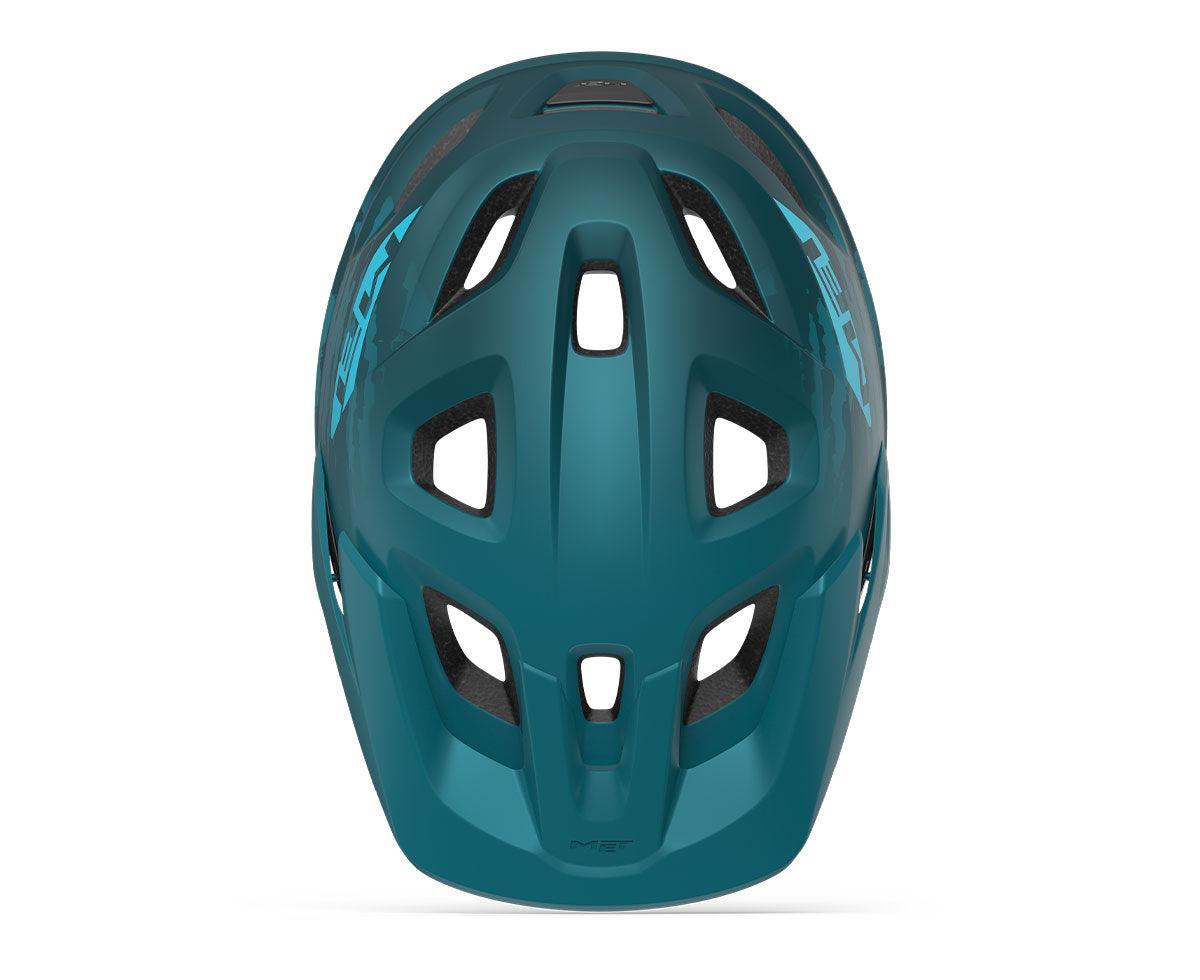 MET Echo MIPS MTB Cycling Helmet (Petrol Blue Matt) | Cycling Gears Hub