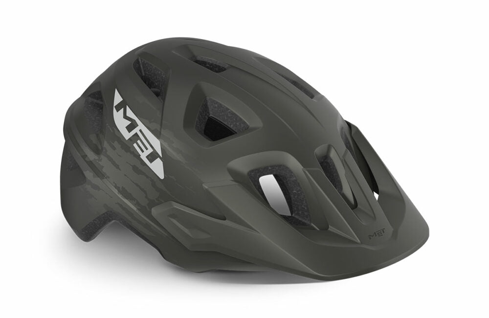 MET Echo MTB Cycling Helmet (Matt Titanium Metallic) | Cycling Gears Hub