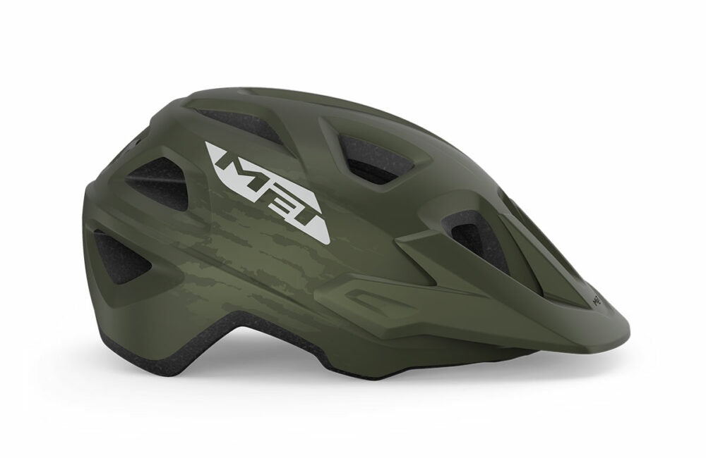 MET Echo MTB Cycling Helmet (Matt Olive) | Cycling Gears Hub