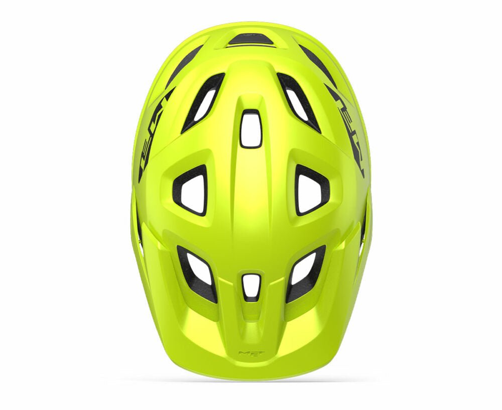 MET Echo MTB Cycling Helmet (Matt Lime Green) | Cycling Gears Hub - Cycling Gears Hub