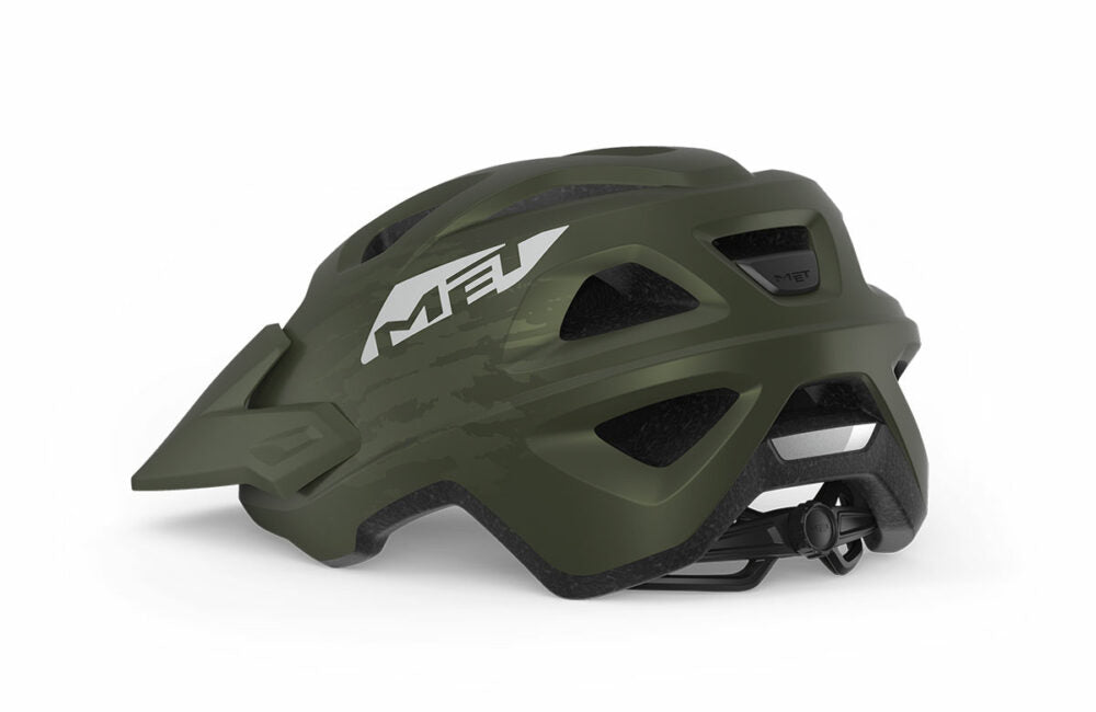 MET Echo MTB Cycling Helmet (Matt Olive) | Cycling Gears Hub