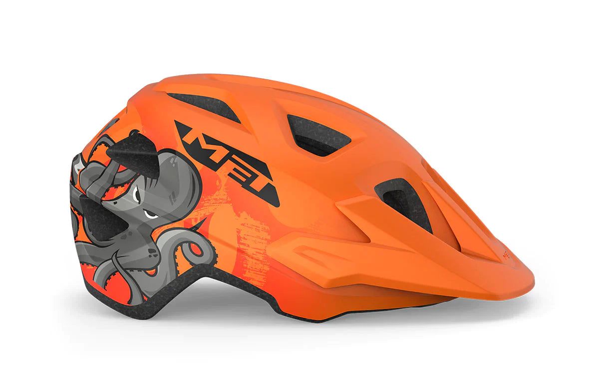 MET Eldar Road Cycling Helmet (Matt Orange) | Cycling Gears Hub
