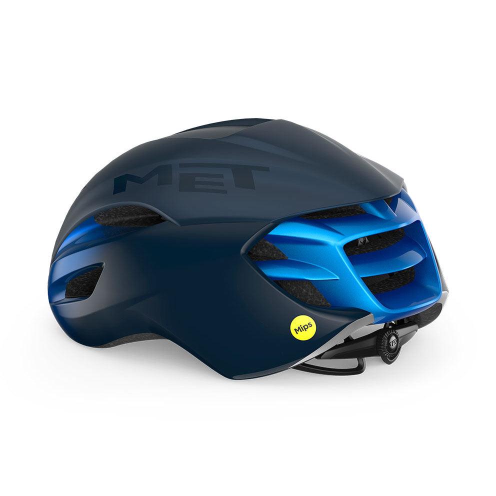 MET Manta MIPS Aero Road Cycling Helmet (Blue Metallic/Matt Glossy) | Cycling Gears Hub