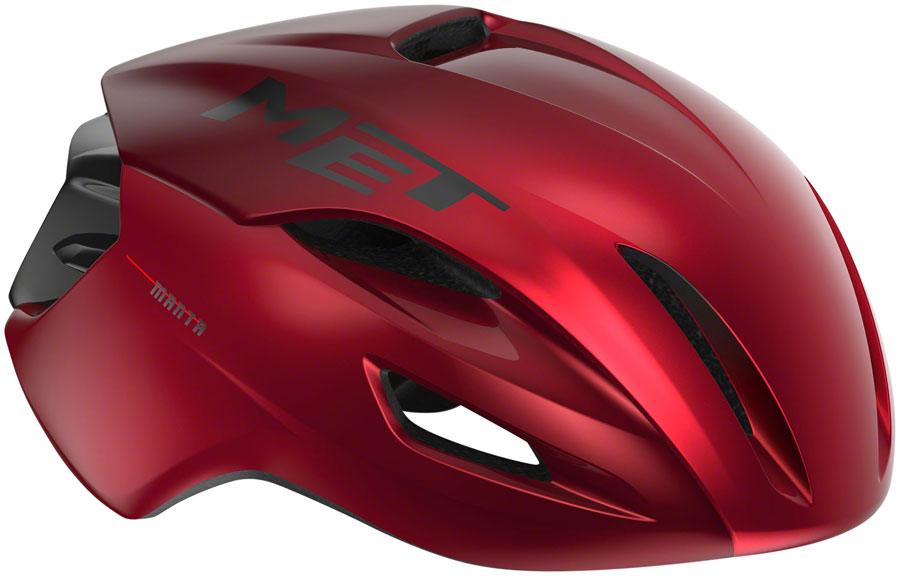 MET Manta MIPS Aero Road Cycling Helmet (Red Metallic/Glossy) | Cycling Gears Hub