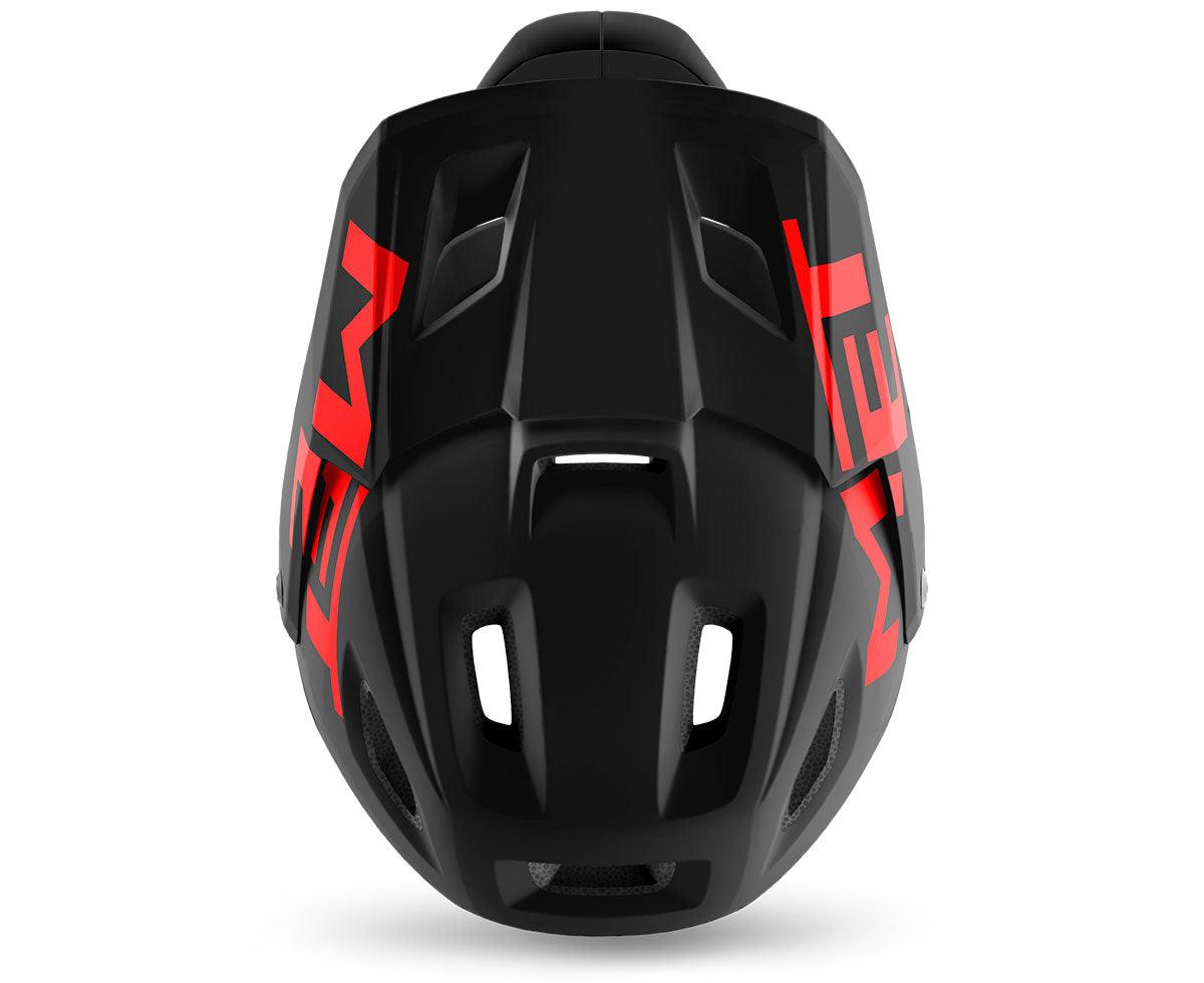 MET Parachute MCR MIPS MTB Cycling Helmet (Black Red/Matt) | Cycling Gears Hub