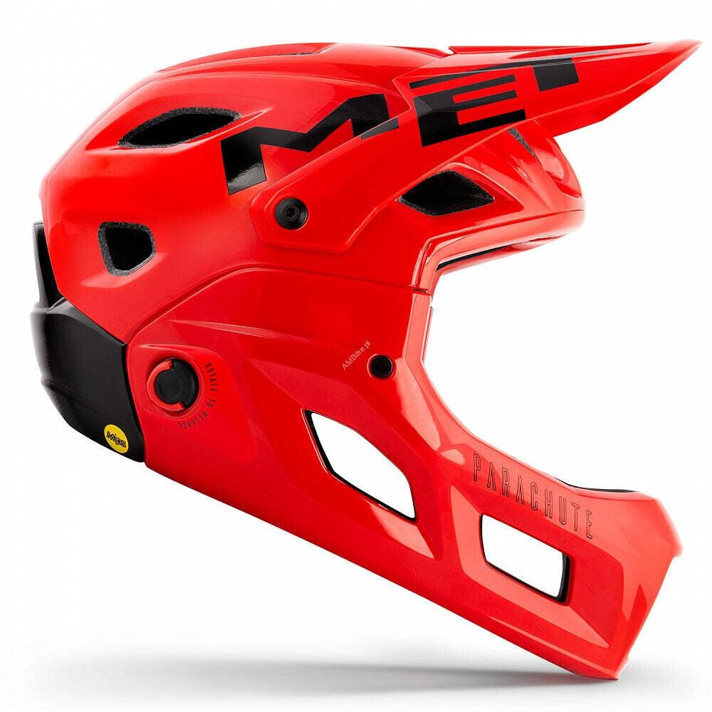 MET Parachute MCR MIPS MTB Cycling Helmet (Red/Glossy) | Cycling Gears Hub