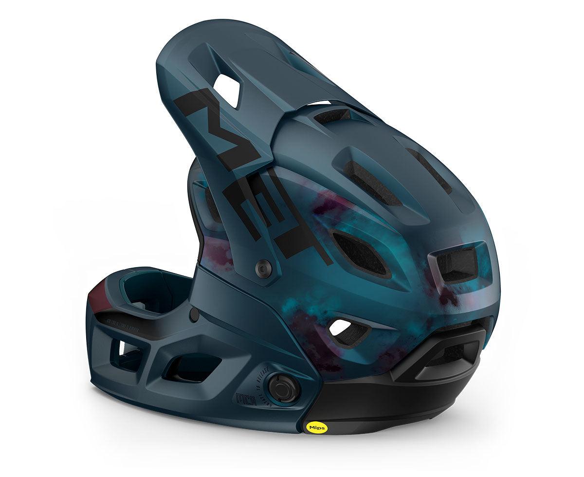 MET Parachute MCR MTB MIPS Cycling Helmet (Blue Indigo Matt) | Cycling Gears Hub