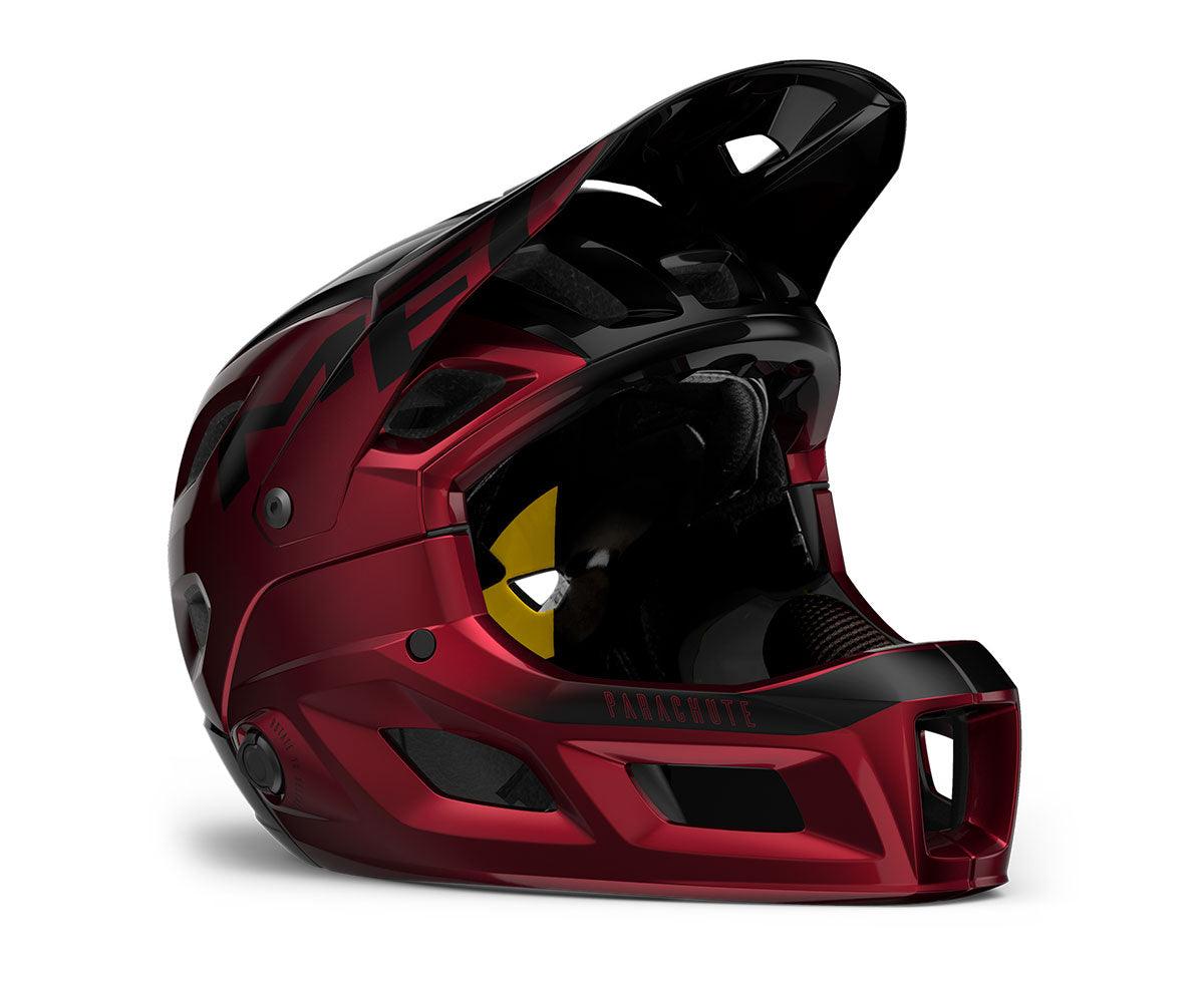 MET Parachute MCR MTB MIPS Cycling Helmet (Red Black Metallic Gloss) | Cycling Gears Hub