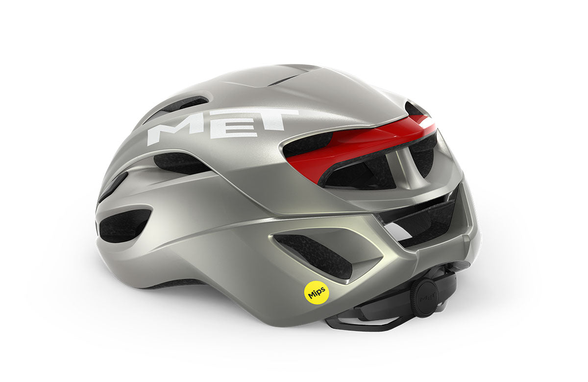 MET Rivale MIPS Road Cycling Helmet (Matt Solar Grey) | Cycling Gears Hub