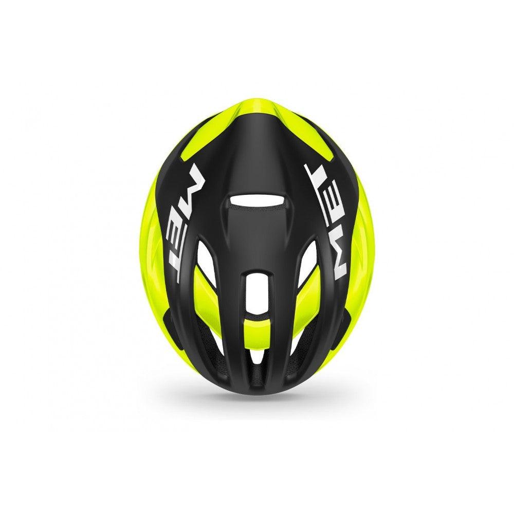 MET Rivale MIPS Road Cycling Helmet (Black/Fluo Yellow/Matt Glossy) | Cycling Gears Hub