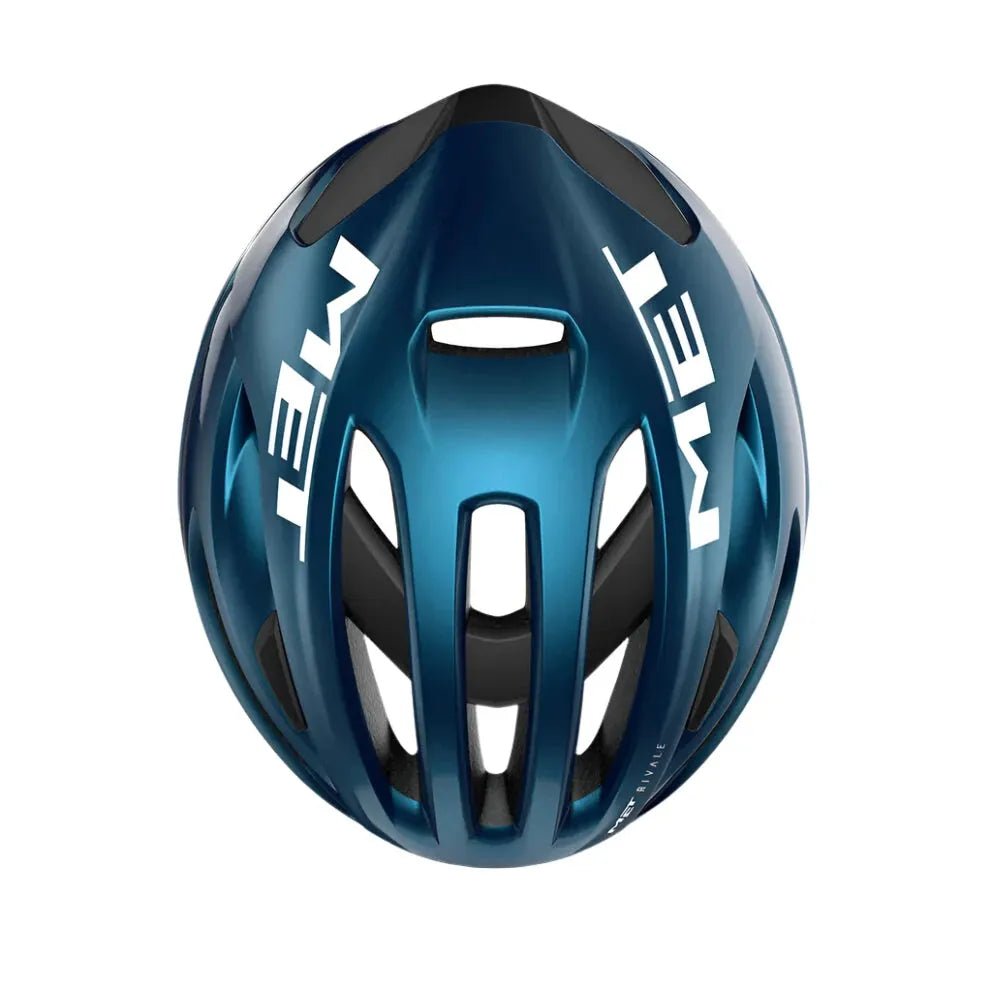 MET Rivale MIPS Road Cycling Helmet (Teal Blue Metallic/Glossy) | Cycling Gears Hub - Cycling Gears Hub