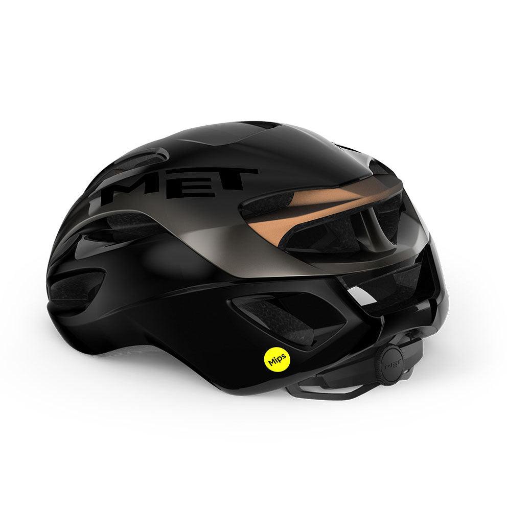 MET Rivale MIPS Road Cycling Helmet (Titanium Metallic/Glossy) | Cycling Gears Hub