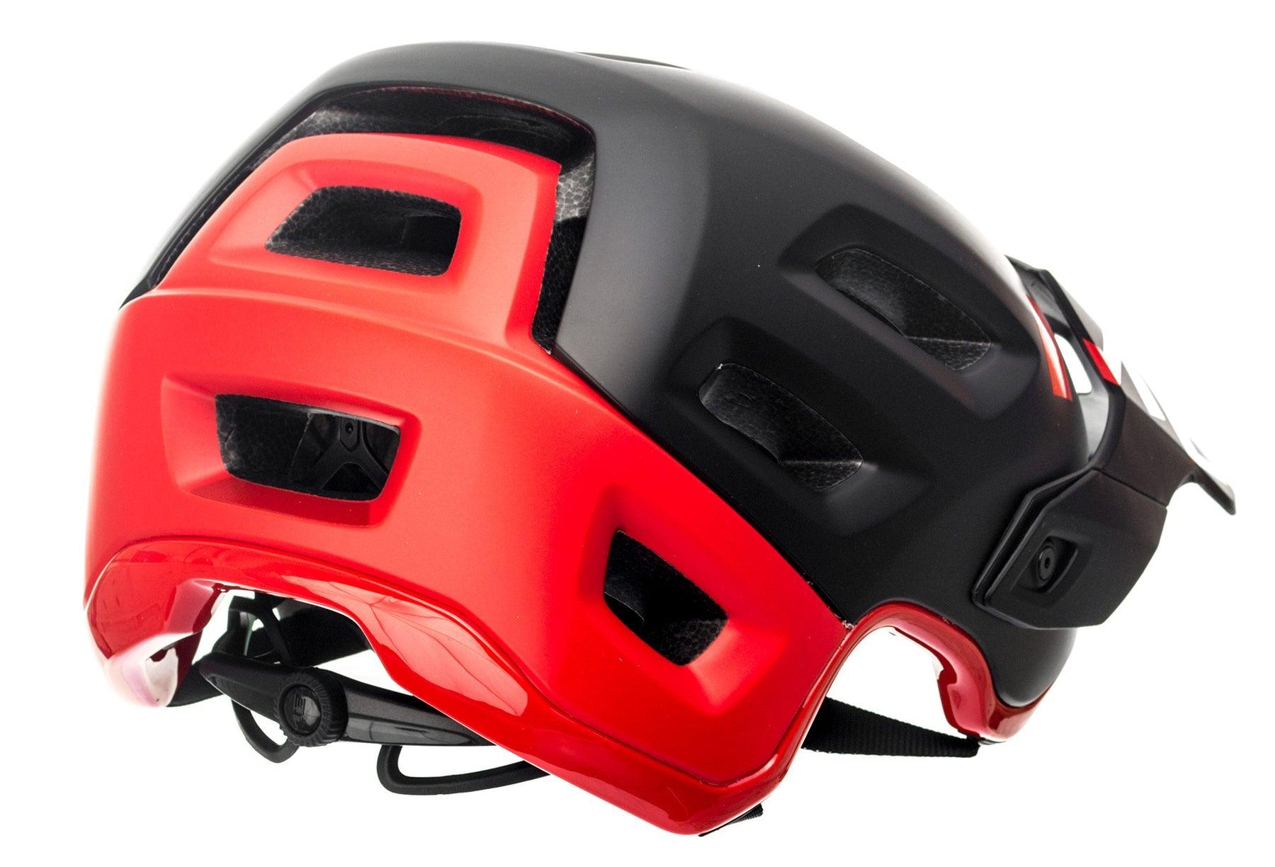 MET Roam CE MTB Cycling Helmet (Black Red/Matt Gloss) | Cycling Gears Hub