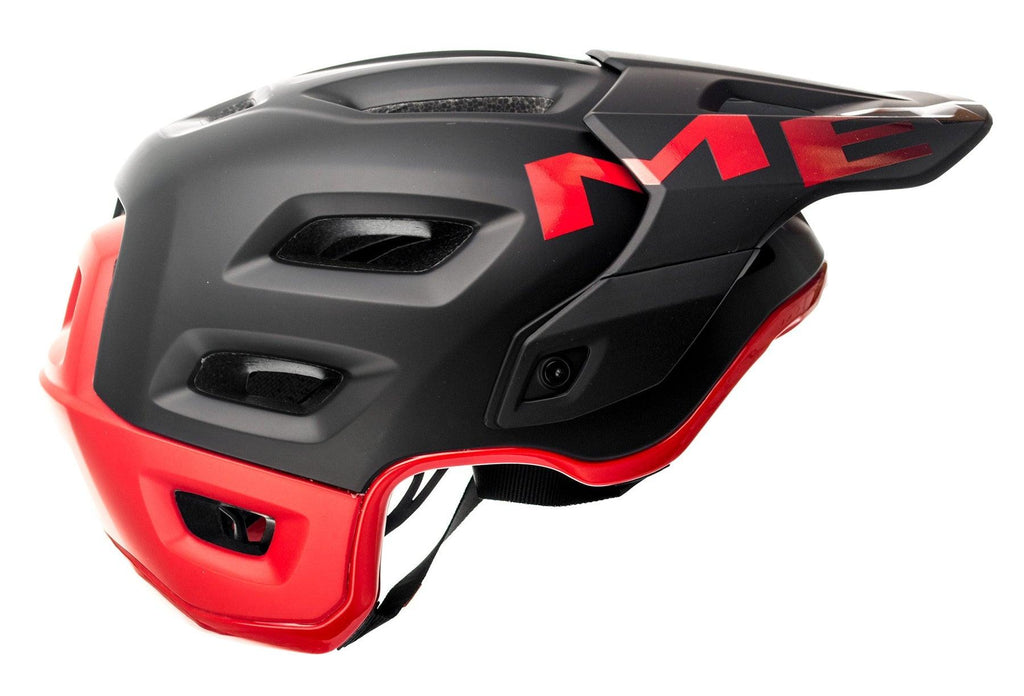 MET Roam CE MTB Cycling Helmet (Black Red/Matt Gloss) | Cycling Gears Hub - Cycling Gears Hub