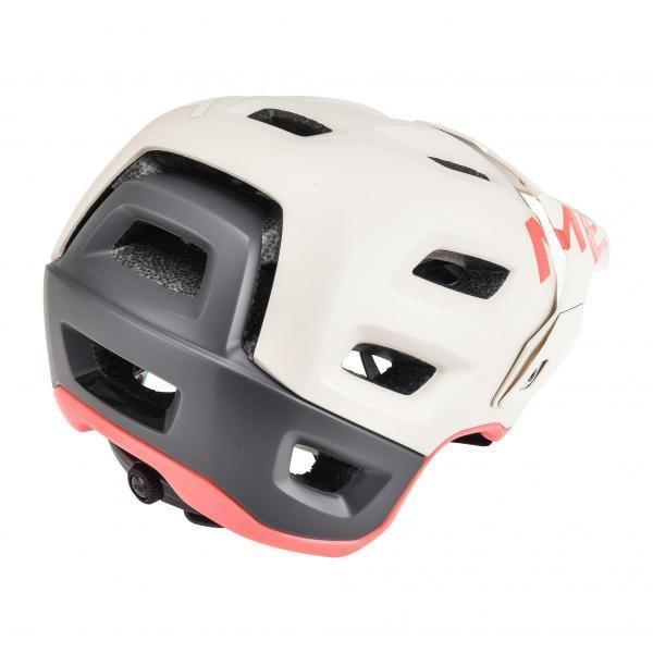 MET Roam CE MTB Cycling Helmet (Dirty White Gray Pink/Matt) | Cycling Gears Hub