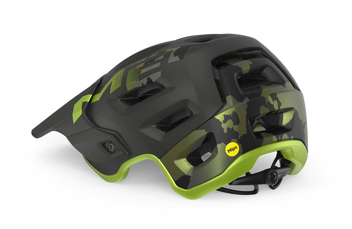 MET Roam MIPS MTB Cycling Helmet (Camo/Lime Green/Matt) | Cycling Gears Hub