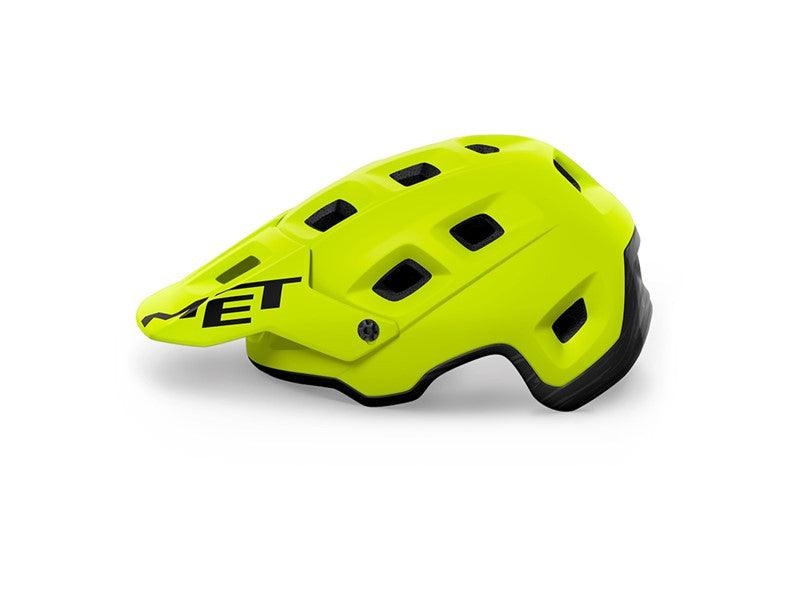 MET Terranova CE MTB Cycling Helmet (Lime Green/Matt) | Cycling Gears Hub