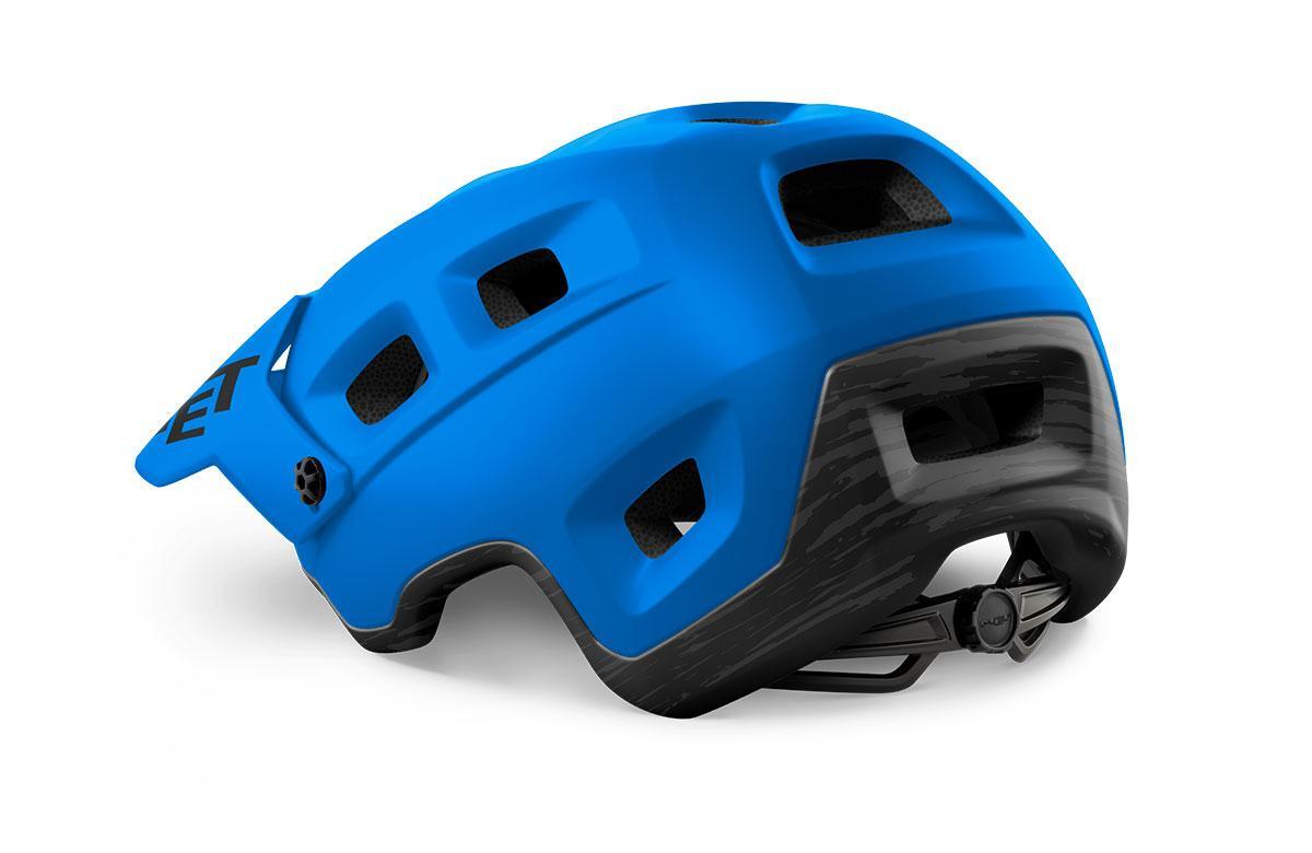 MET Terranova CE MTB Cycling Helmet (Nautical Blue/Matt) | Cycling Gears Hub