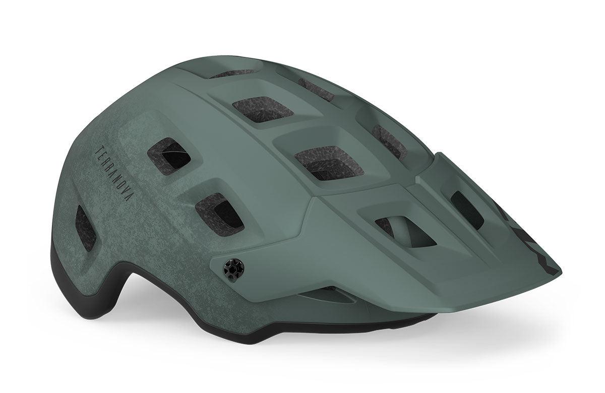 MET Terranova MTB MIPS Cycling Helmet (Sage Green Metallic Matt) | Cycling Gears Hub