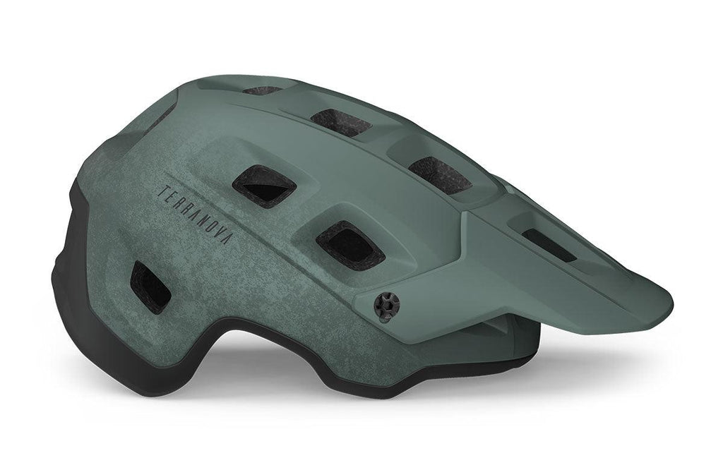 MET Terranova MTB MIPS Cycling Helmet (Sage Green Metallic Matt) | Cycling Gears Hub - Cycling Gears Hub