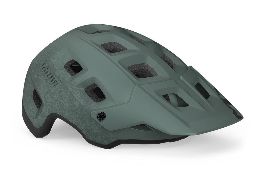 MET Terranova MTB MIPS Cycling Helmet (Sage Green Metallic Matt) | Cycling Gears Hub - Cycling Gears Hub