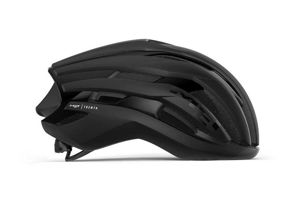 MET Trenta CE Road Cycling Helmet (Black Matt/Glossy) | Cycling Gears Hub - Cycling Gears Hub