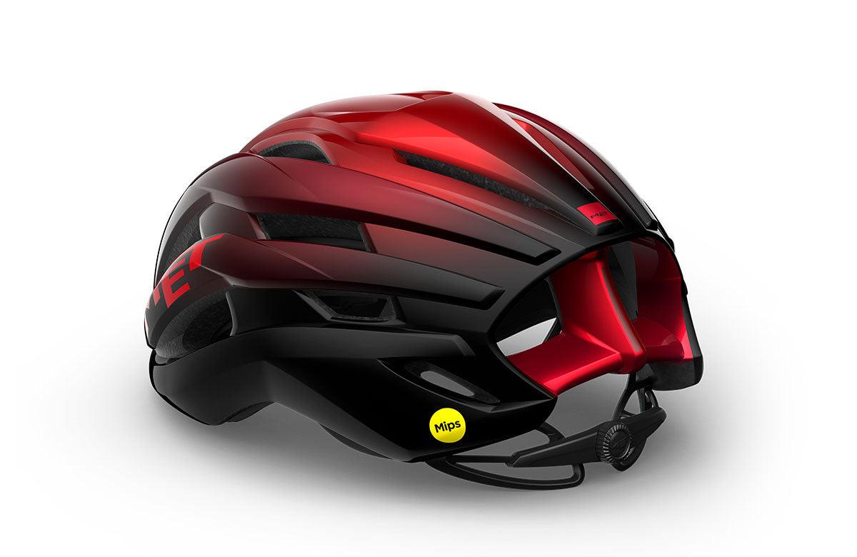 MET Trenta MIPS Road Cycling Helmet (Red Metallic Gloss) | Cycling Gears Hub