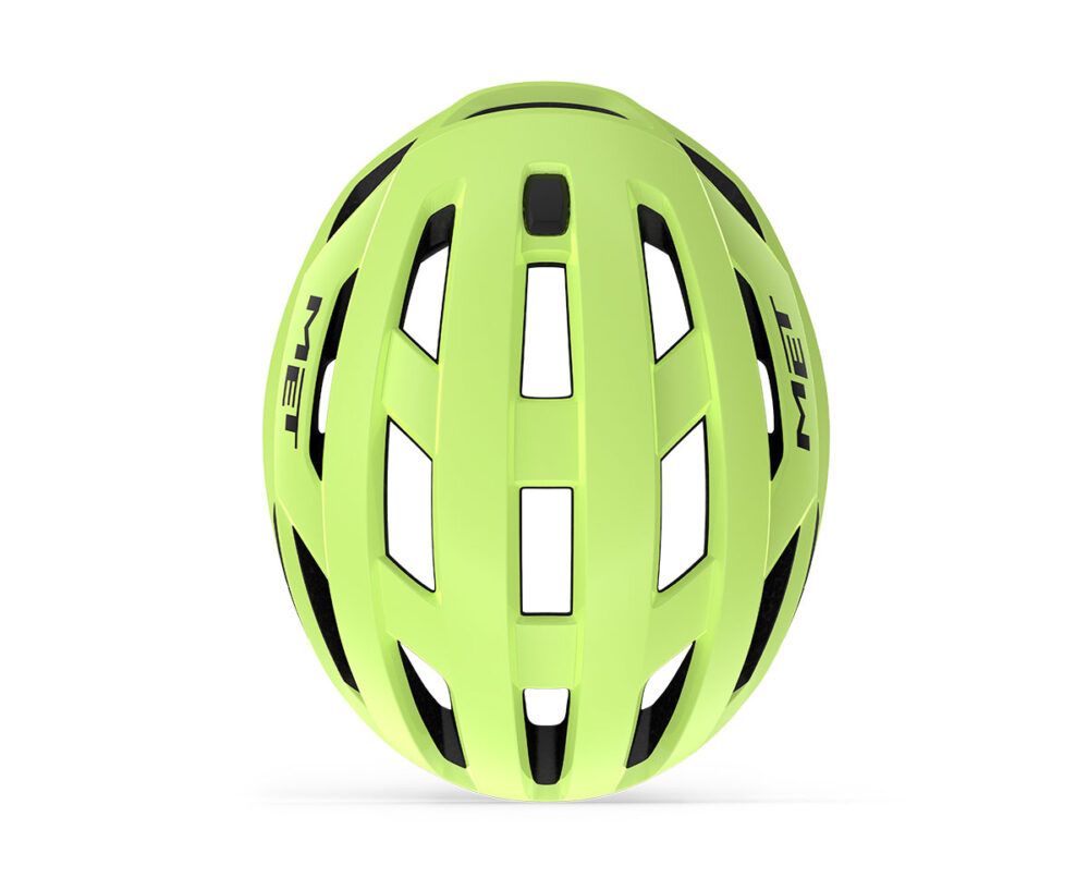 MET Vinci MIPS Road Cycling Helmet (Glossy Ultra Lime Yellow Metallic) | Cycling Gears Hub