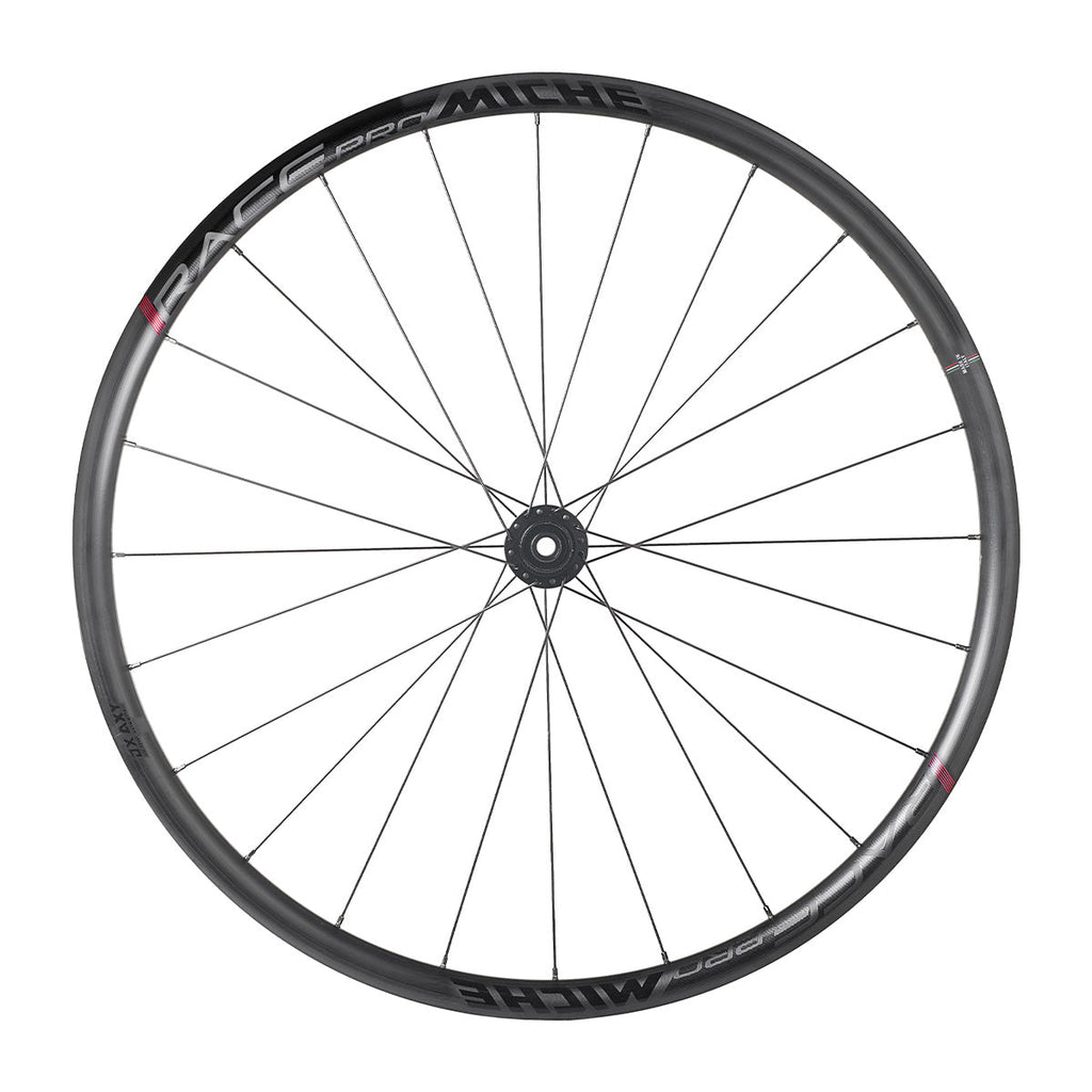Miche Race Pro DX Alloy Tubeless Ready Disc Brake Wheel - Shimano/SRAM XDR (Black) | Cycling Gears Hub - Cycling Gears Hub