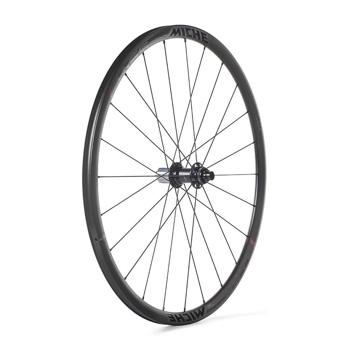 Miche Race Pro DX Alloy Tubeless Ready Disc Brake Wheel - Shimano/SRAM XDR (Black) | Cycling Gears Hub - Cycling Gears Hub