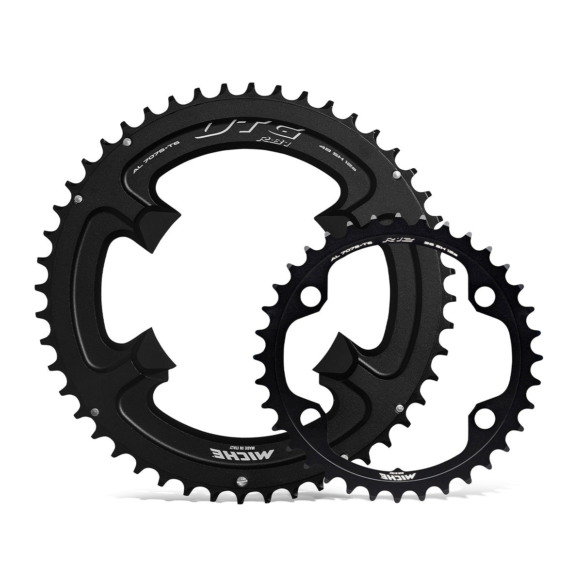 Miche Shimano Ultegra 8100 UTG R81 12 Speed Chainring (Black) | Cycling Gears Hub - Cycling Gears Hub