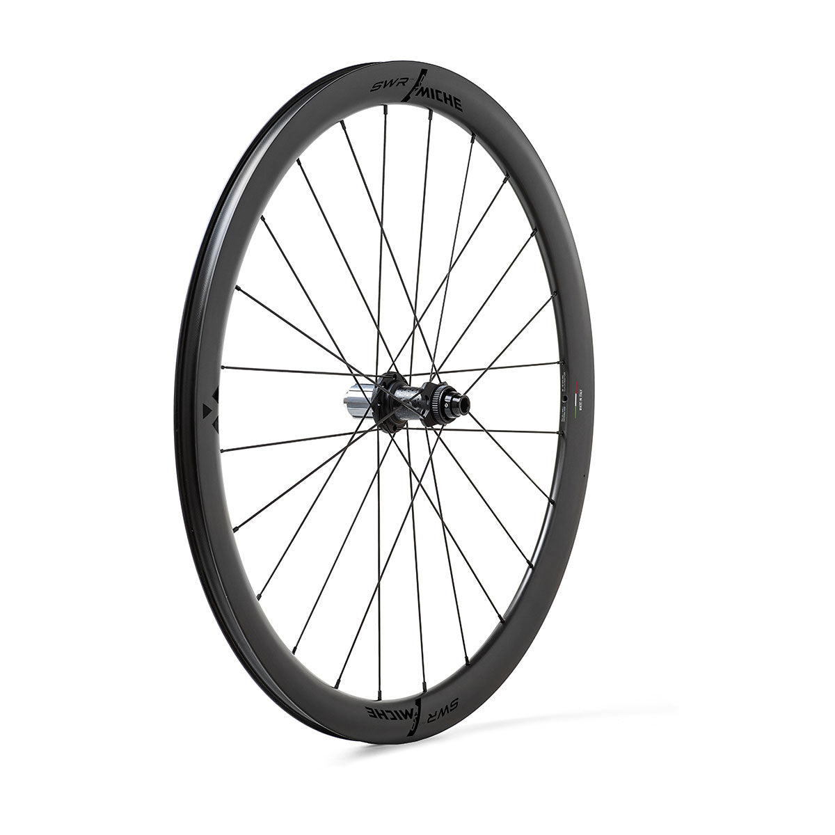 Miche SWR Evo 40 Carbon Tubeless Ready Disc Brake Wheel - Shimano/SRAM (Black) | Cycling Gears Hub - Cycling Gears Hub