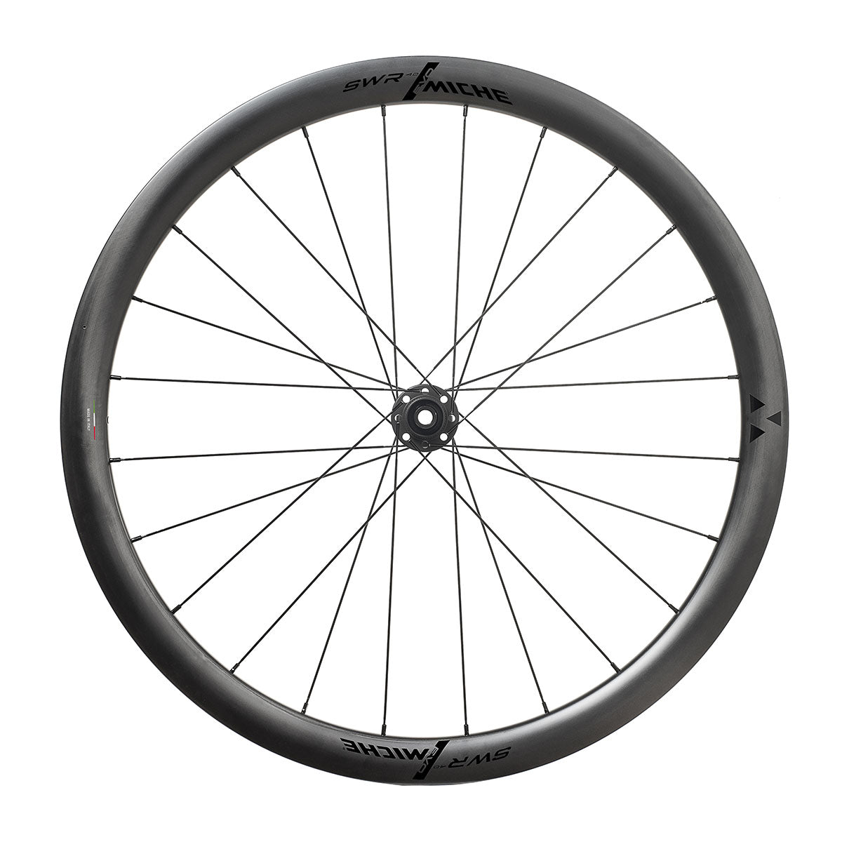 Miche SWR Evo 40 Carbon Tubeless Ready Disc Brake Wheel - Shimano/SRAM (Black) | Cycling Gears Hub - Cycling Gears Hub