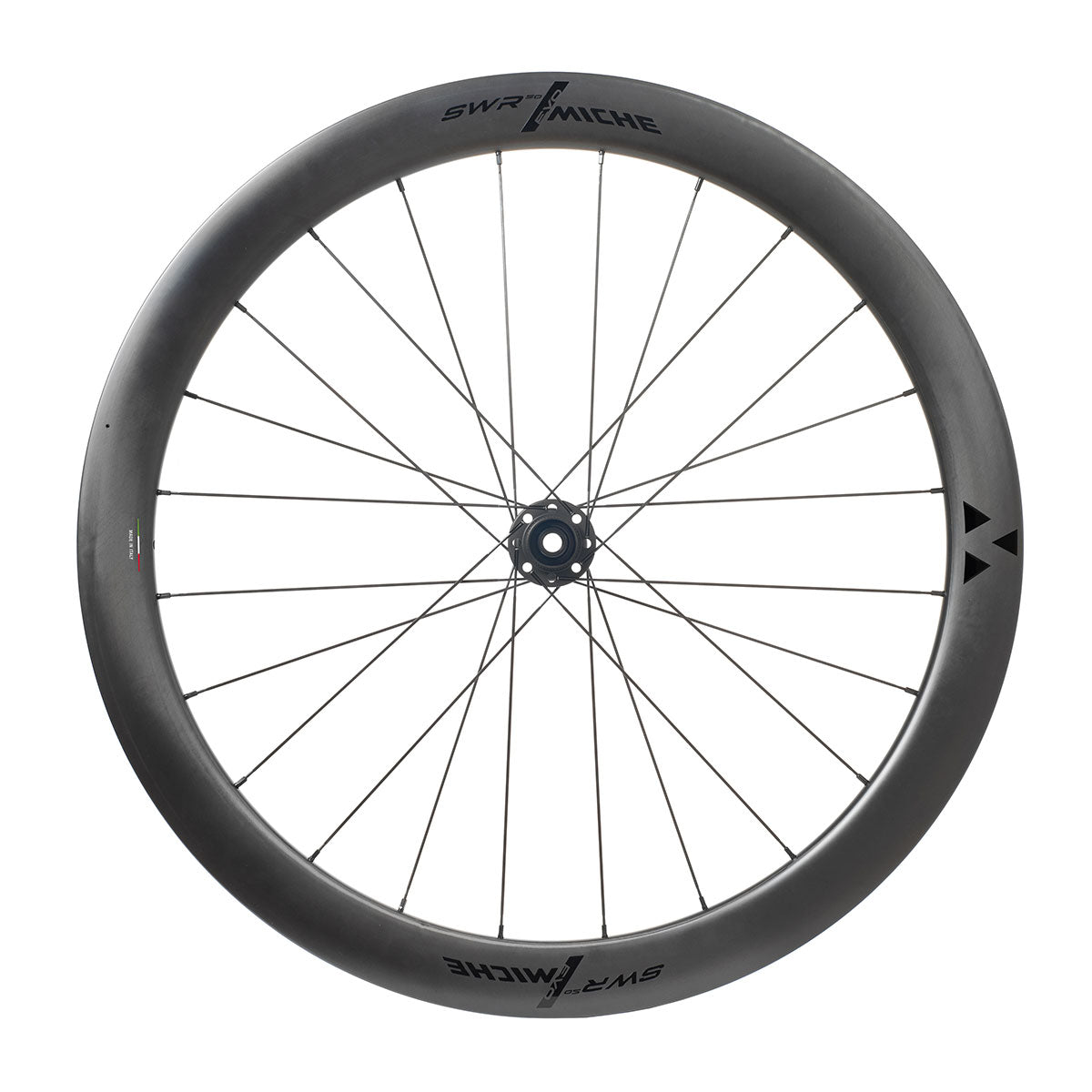 Miche SWR Evo 50 Carbon Tubeless Ready Disc Brake Wheel - Shimano/SRAM (Black) | Cycling Gears Hub - Cycling Gears Hub