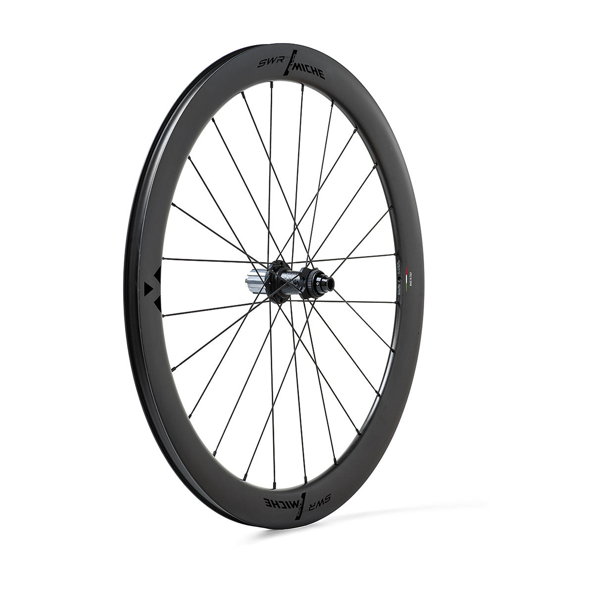 Miche SWR Evo 50 Carbon Tubeless Ready Disc Brake Wheel - Shimano/SRAM (Black) | Cycling Gears Hub - Cycling Gears Hub