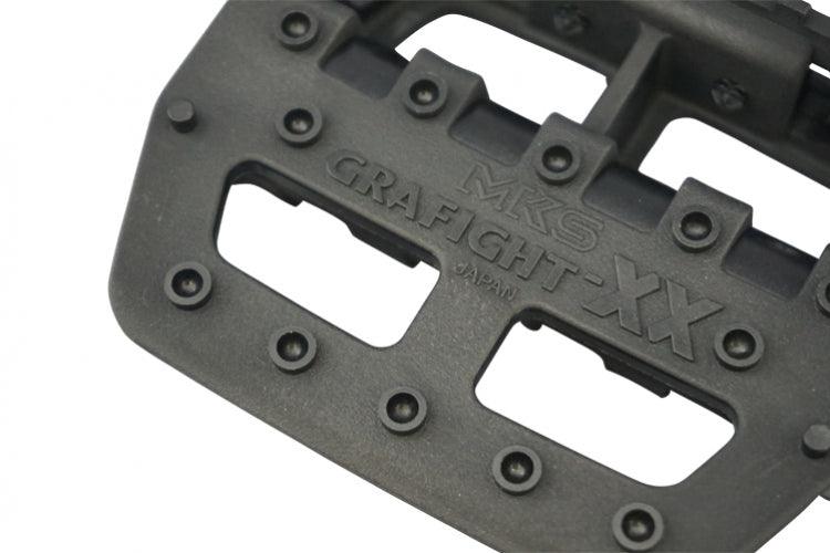 MKS Grafight - XX Platform Pedals (Black) | Cycling Gears Hub - Cycling Gears Hub
