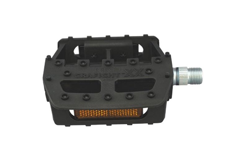 MKS Grafight - XX Platform Pedals (Black) | Cycling Gears Hub - Cycling Gears Hub