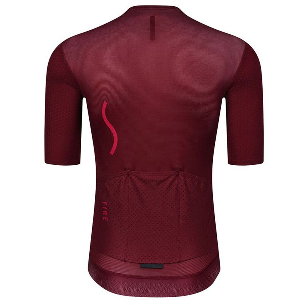 Monton Fire Men’s Cycling Jersey – Red | Cycling Gears Hub - Cycling Gears Hub