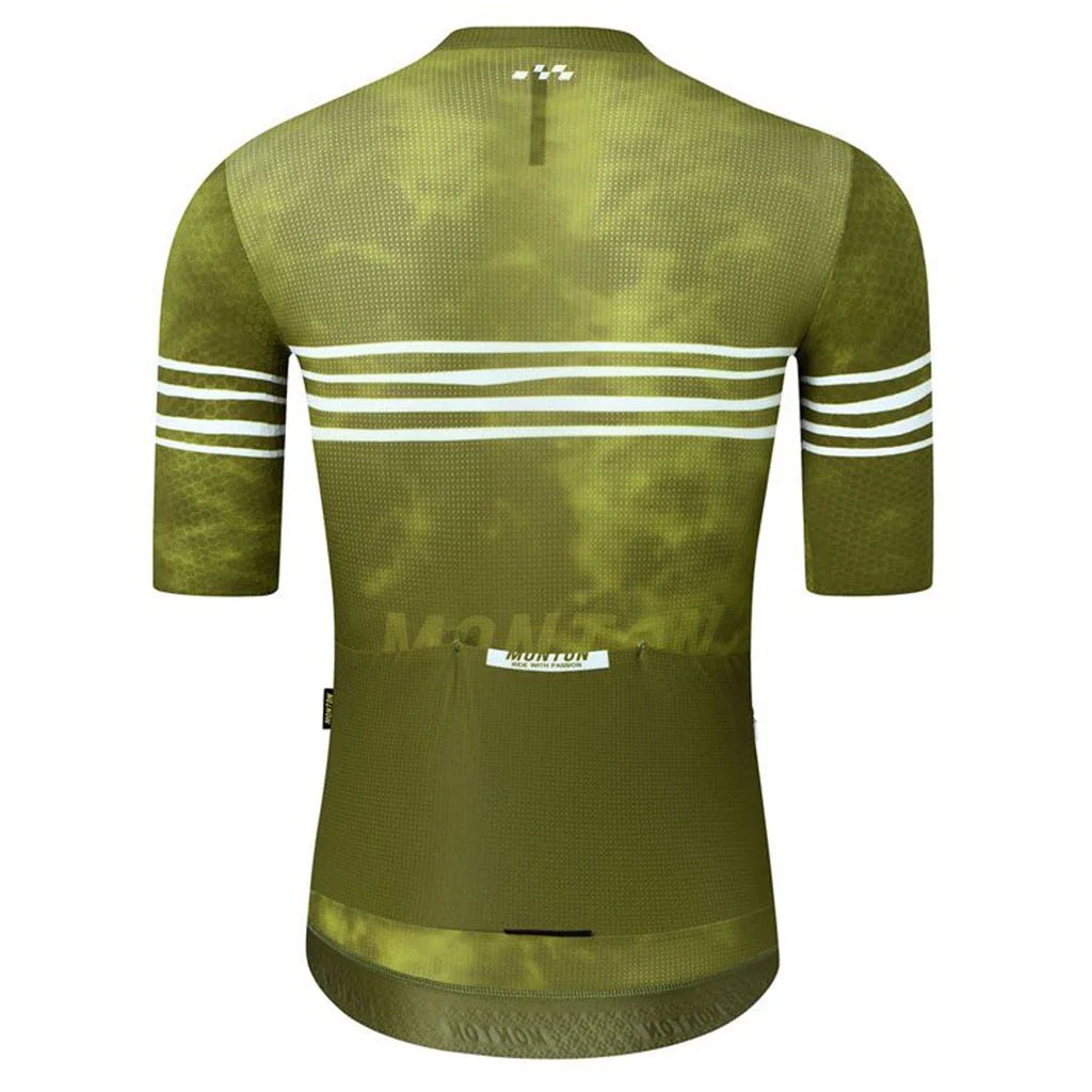 MontonDays 4.0 Cycling Jersey – Green | Cycling Gears Hub - Cycling Gears Hub