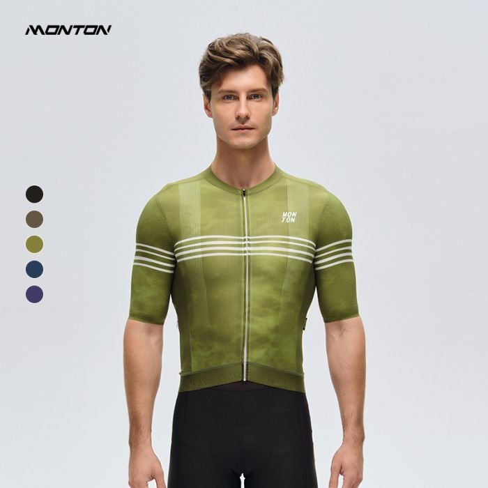 MontonDays 4.0 Cycling Jersey – Green | Cycling Gears Hub - Cycling Gears Hub