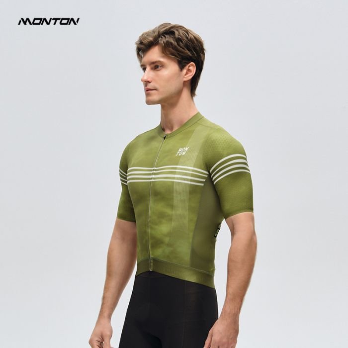 MontonDays 4.0 Cycling Jersey – Green | Cycling Gears Hub - Cycling Gears Hub