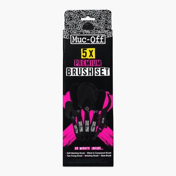 Muc-Off 5x Premium Brush Kit | Cycling Gears Hub