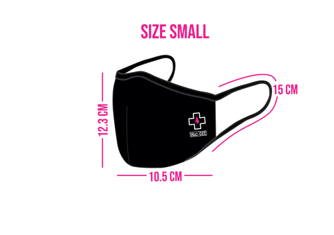 Muc-off Anti Pollution Mask (Black) | Cycling Gears Hub
