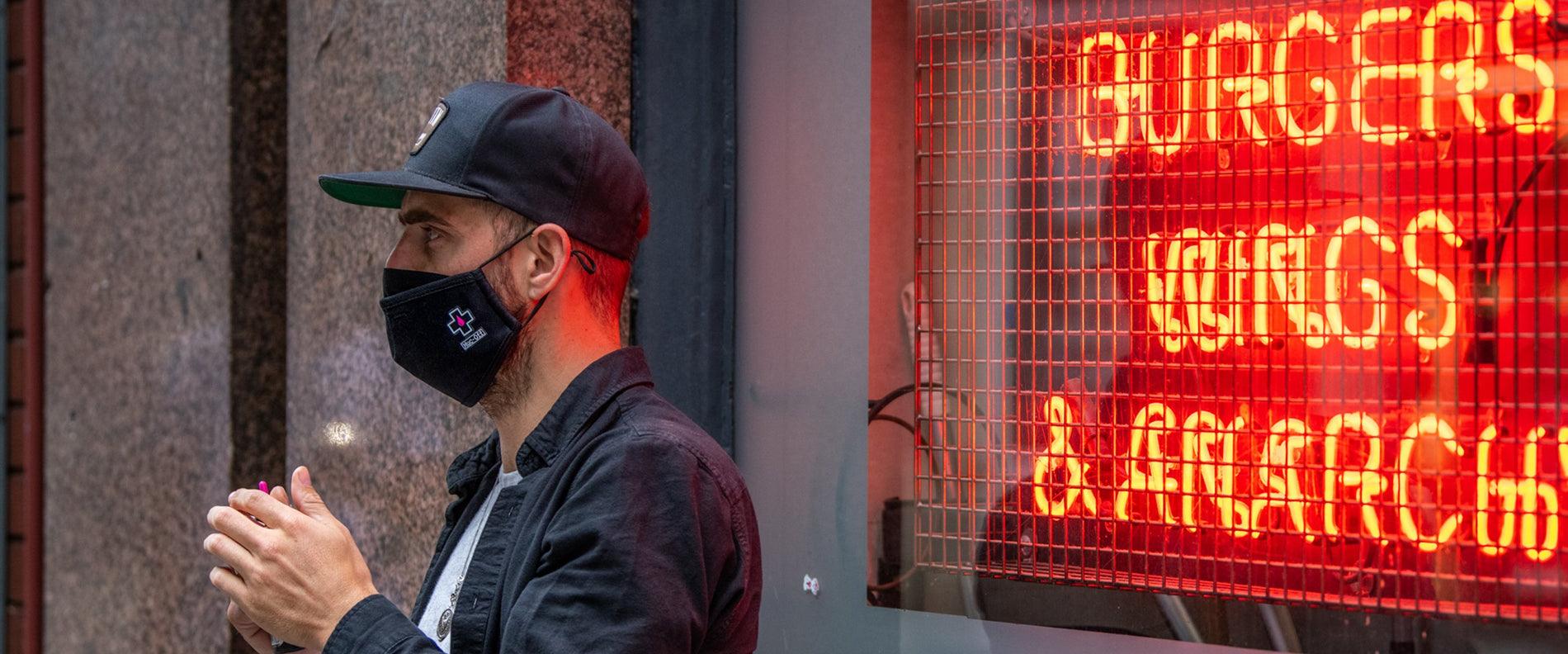 Muc-off Anti Pollution Mask (Black) | Cycling Gears Hub