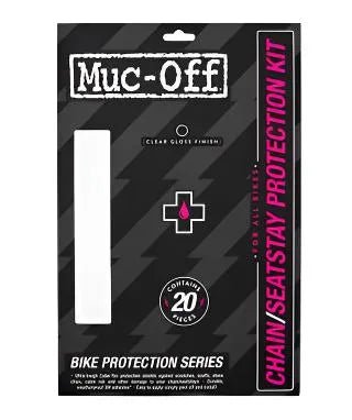 Muc Off Chainstay/Seatstay Protection Kit (Clear Gloss) | Cycling Gears Hub - Cycling Gears Hub