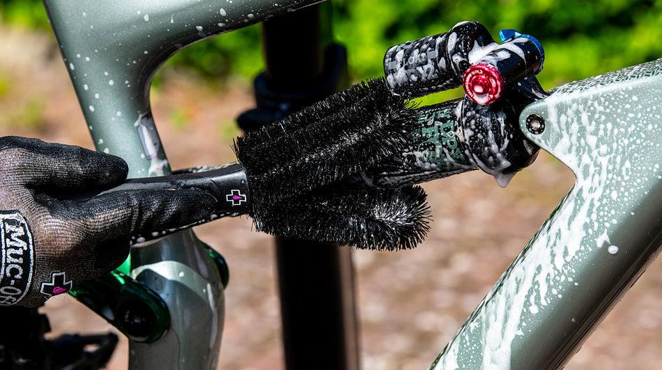 Muc-Off Two Pronged Brush | Cycling Gears Hub